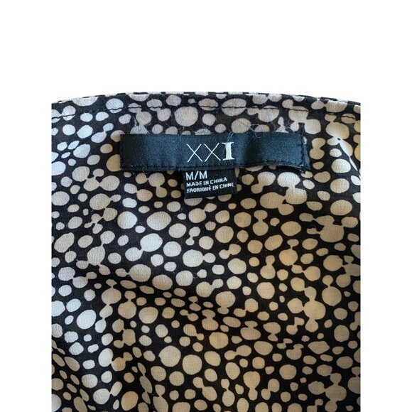 🌸3/$15🌸Tan and Black Pebble Sleeveless Dress with Large Pockets sx M - Picture 8 of 9